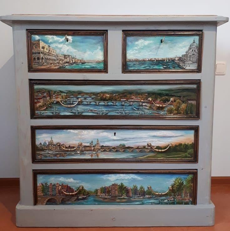 Polina Belets. Furniture painting