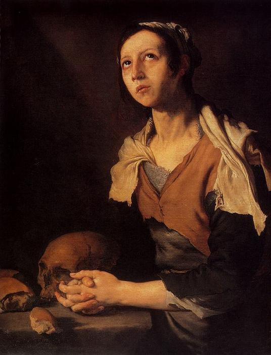 Jose de Ribera. SV. Mary Of Egypt