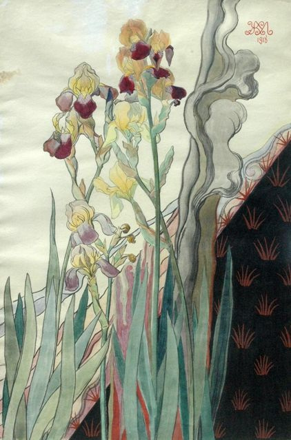 Mikhail Ivanovich the Beetle. Irises