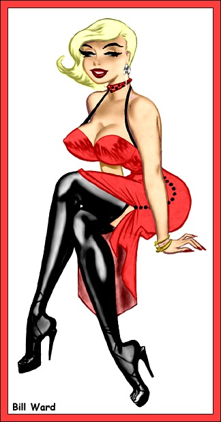 Bill Ward. Pin-up 47