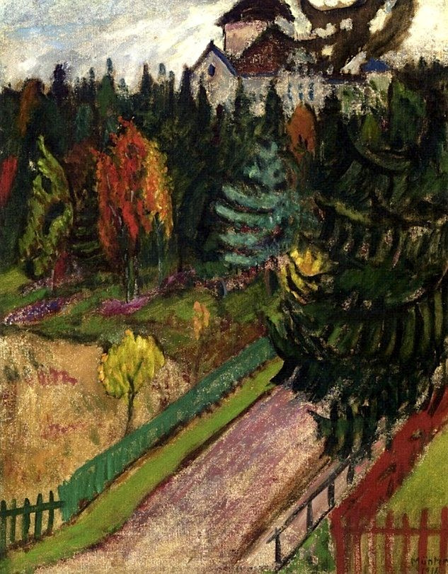 Gabriele Münter. Stockholm landscape