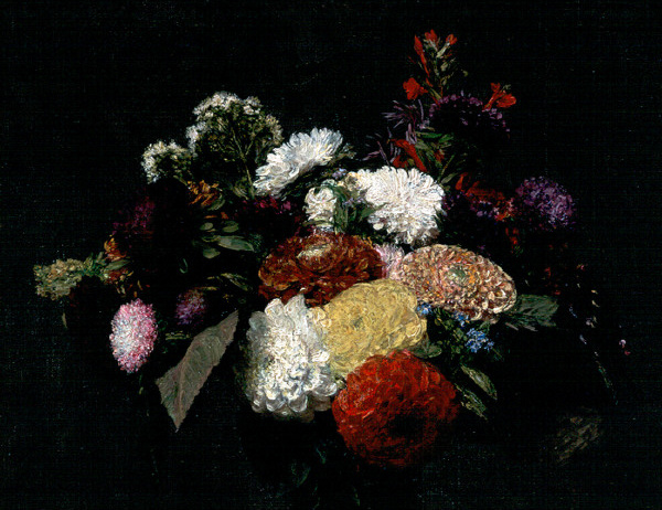 Henri Fantin-Latour. Dahlias