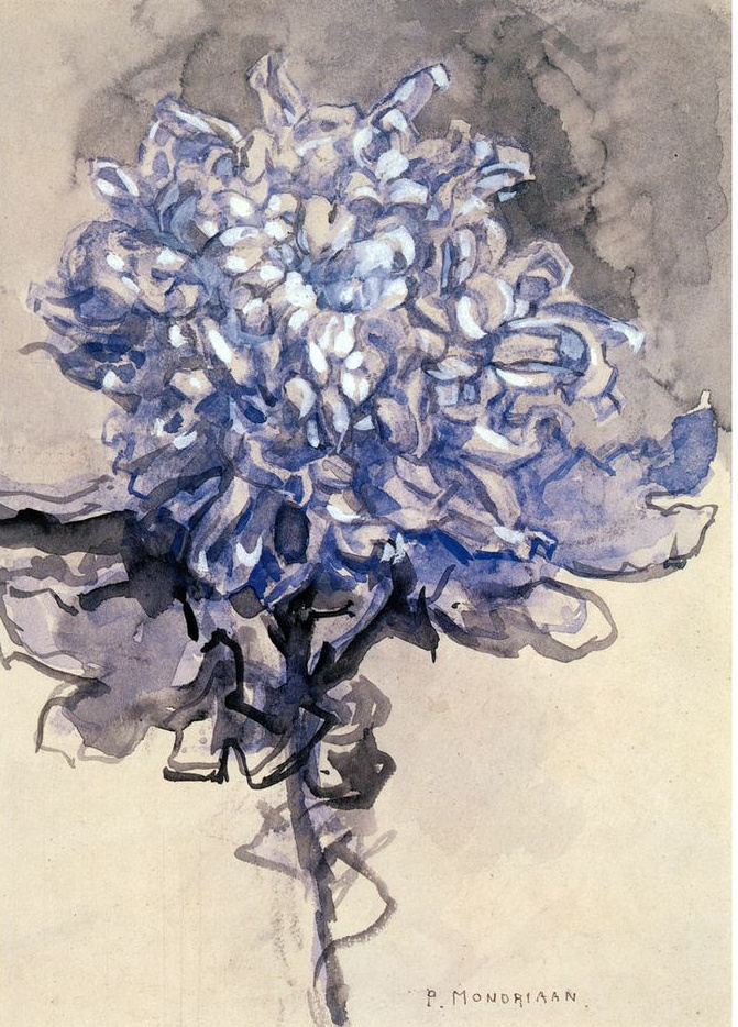 Piet Mondrian. Chrysanthemum