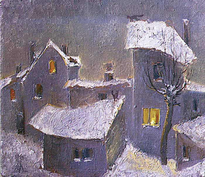 Andrey Meshchanov. Architectonics of winter