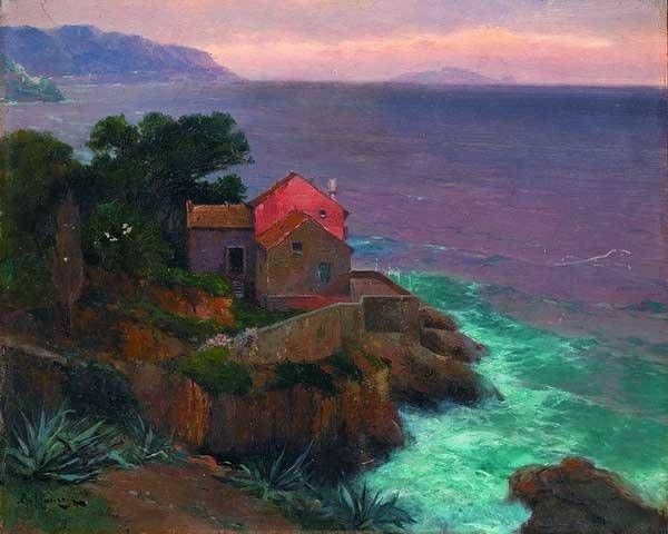 Alexey Vasilyevich Ganzen. House on Dalmatian coast