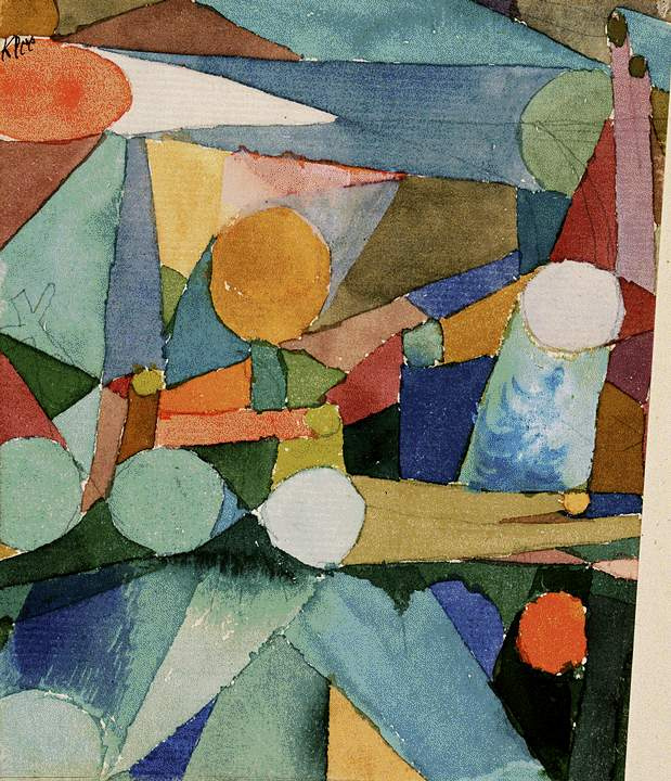 Paul Klee. Colors and shapes