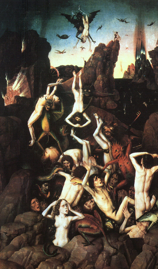 Dirk Bouts. The fall of the damned