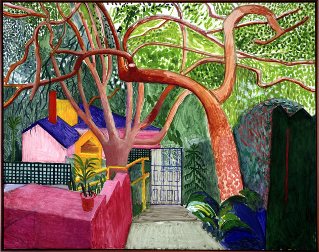 David Hockney. Gate