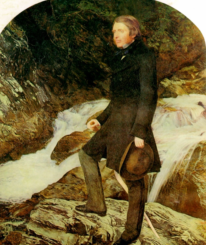 John Everett Millais. Portrait Of John Ruskin