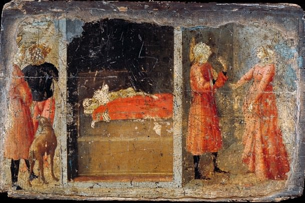 Tommaso Masaccio. The story of St. Julian