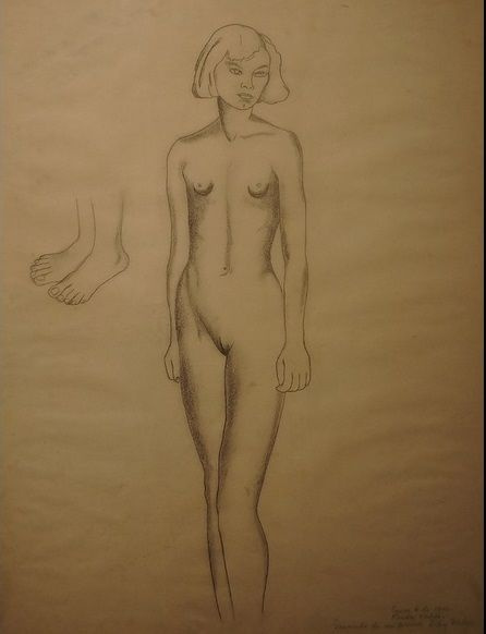 Frida Kahlo. Nudo Adi Weber (mio cugino)