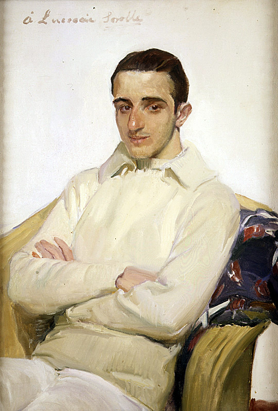 Joaquin Sorolla. Portrait of Jose Luis Lopez de Arana Banglore