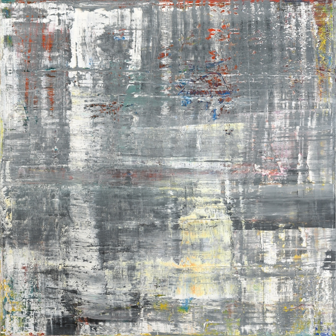 Gerhard Richter. Abstracción 5. Serie "Jaula"