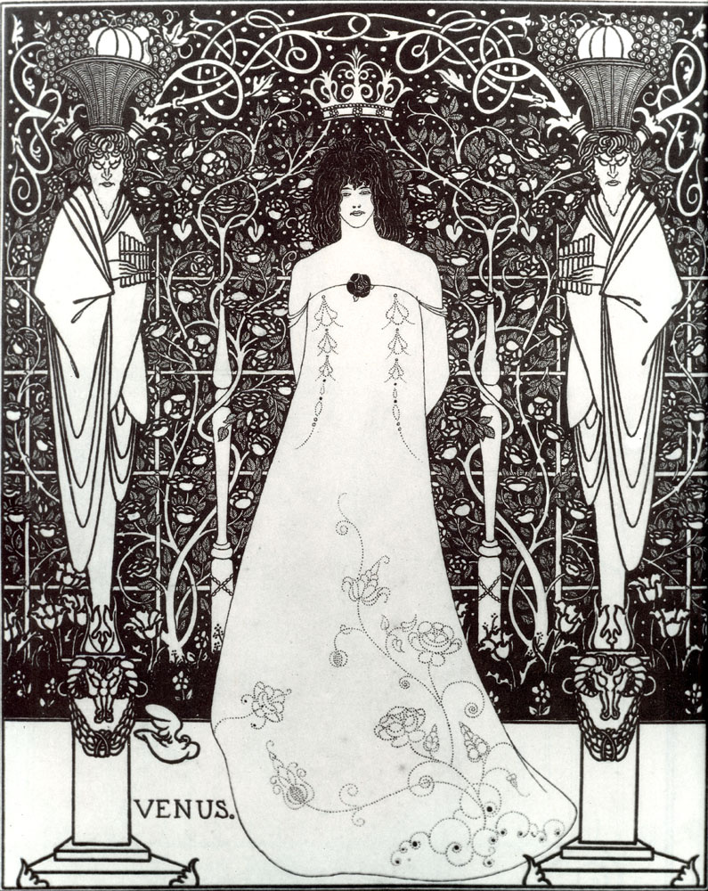 aubrey beardsley. Венерамеждубогами