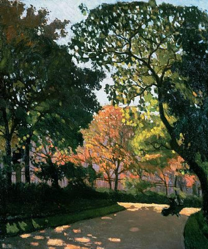 Albert Marquet. Luxembourg gardens