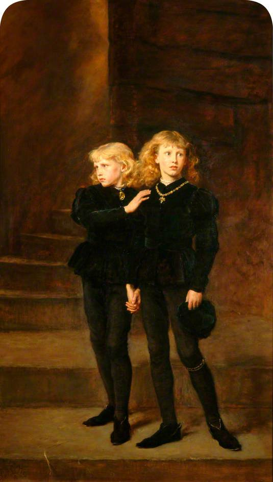 John Everett Millais. The princes in the tower