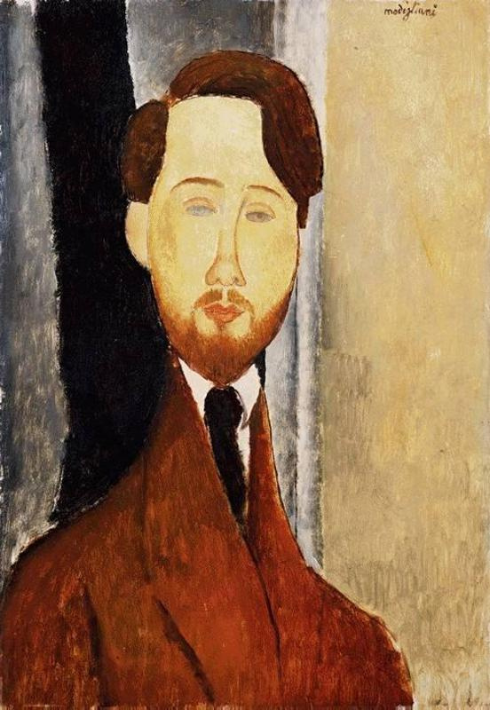 Amedeo Modigliani. Portrait Of Leopold Zborowski