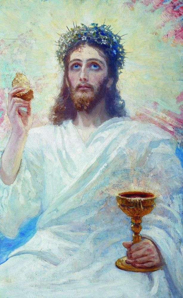Ilya Efimovich Repin. Christ with the chalice