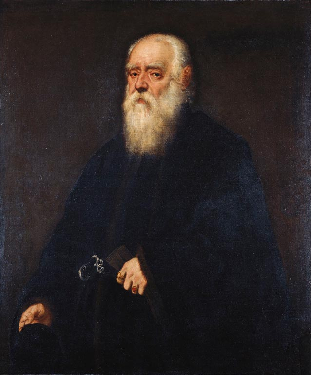 Jacopo (Robusti) Tintoretto. Portrait of a jeweler Girolamo Pozzo