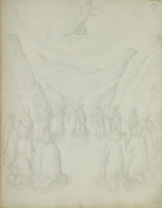 Jacopo Bellini. Ascension of Christ
