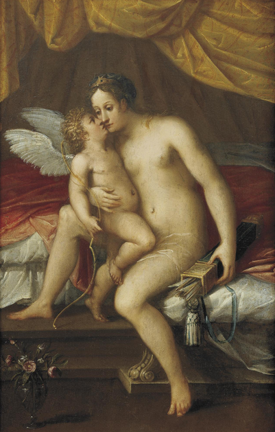 Lavinia Fontana. Venus and Cupid