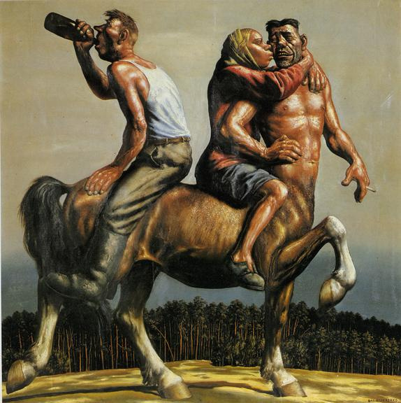 Vasily Vladimirovich Shulzhenko. Riding the centaur
