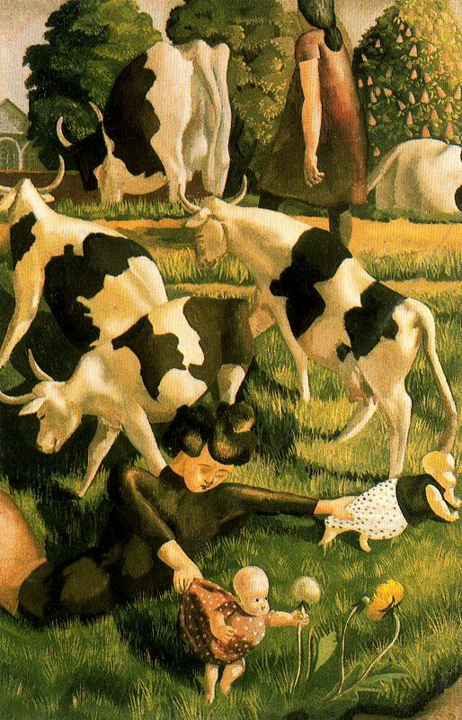 Stanley Spencer. Cows