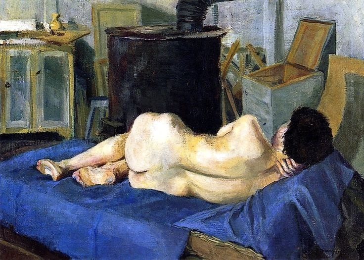 Albert Marquet. Nu en studio