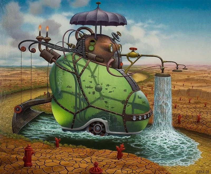 Jacek Yerka. Aquarius