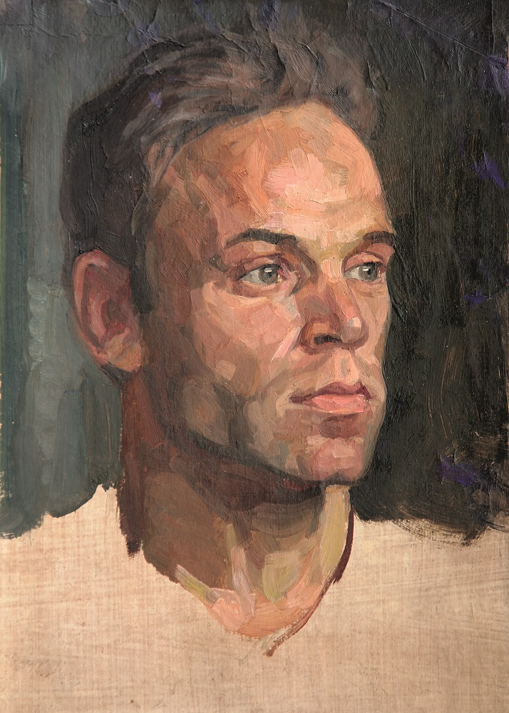 Vladimir Mikhailovich Mikhailovsky. 弗拉基米尔Andreev的肖像