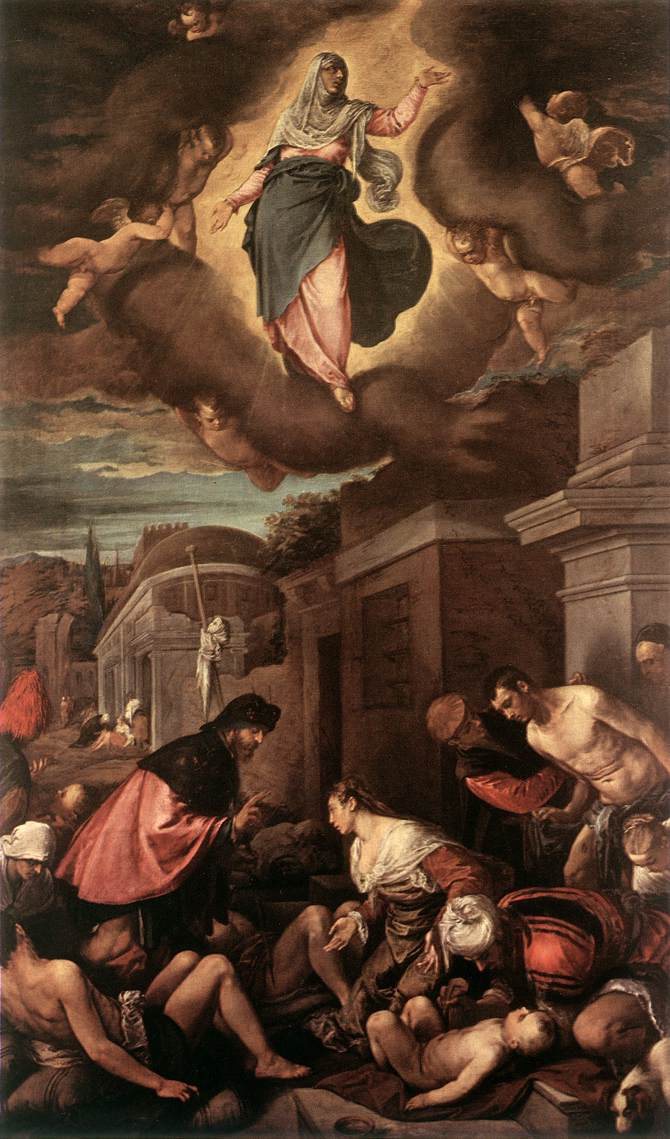 Jacopo da Ponte Bassano. Pestopfer