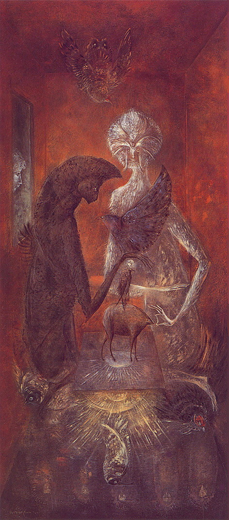 Leonora Carrington. The Reflection Of The Oracle