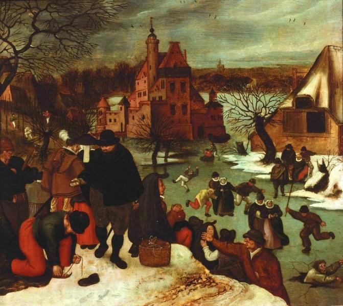 Peter Brueghel the Younger. Winter. Skating