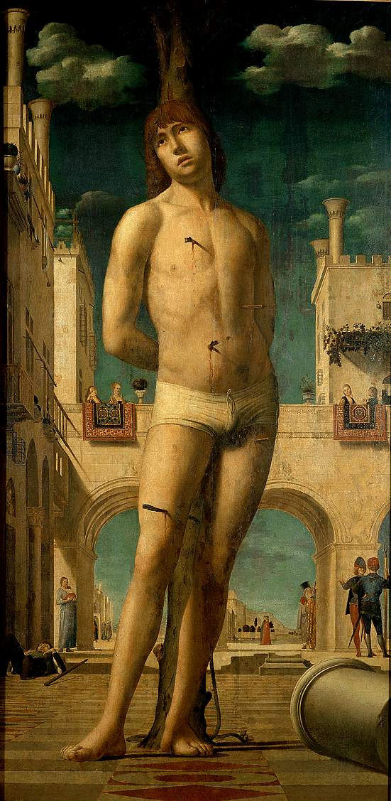 Antonello da Messina. Saint Sebastian