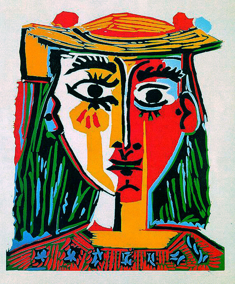 Woman in hat, 1962, 53×64 cm by Pablo Picasso: History, Analysis