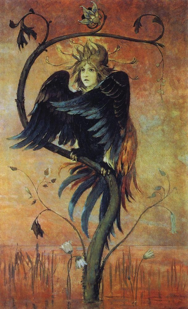 Victor Mikhailovich Vasnetsov. Gamayun, un oiseau de guerre