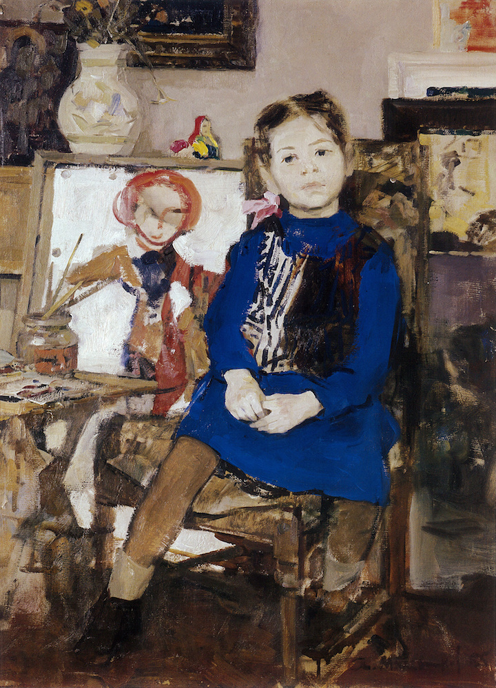 Andrey Andreevich Mylnikov. Vera (daughter's Portrait)