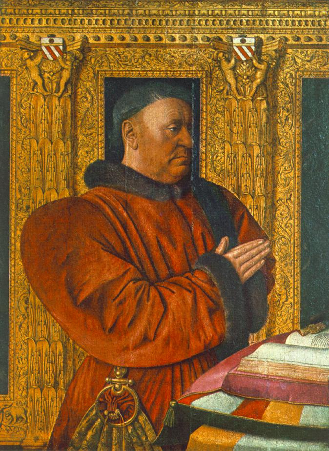 Jean Fouquet. Portrait Of Wilhelm Juvenile