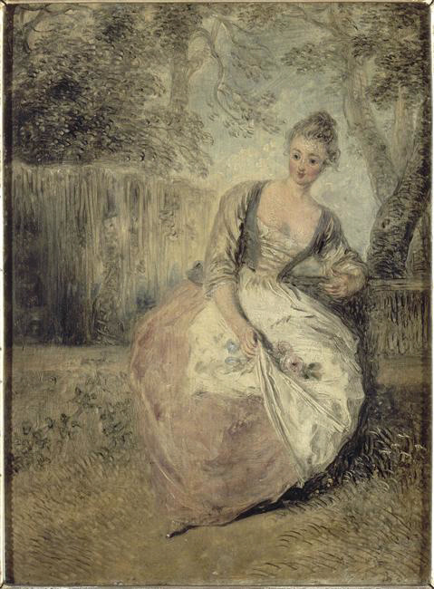 Antoine Watteau. Horny love