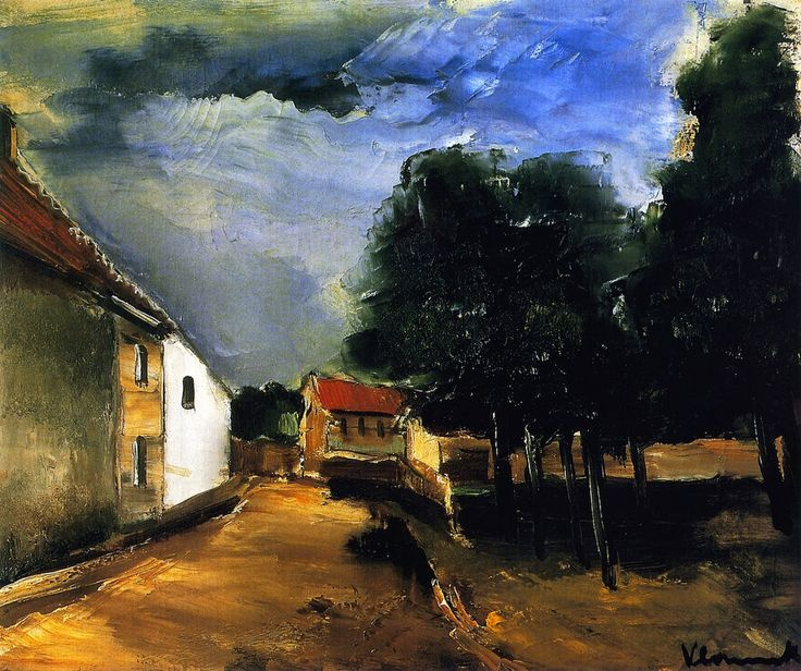 Maurice de Vlaminck【水辺の風景】 Maurice de Vlaminck Untitled – Goldmark