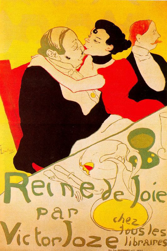 Henri de Toulouse-Lautrec. Cuddles (poster)