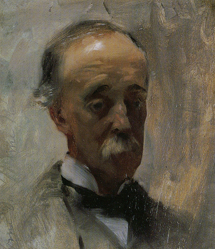 John Singer Sargent. Fitzwilliam Sargent博士