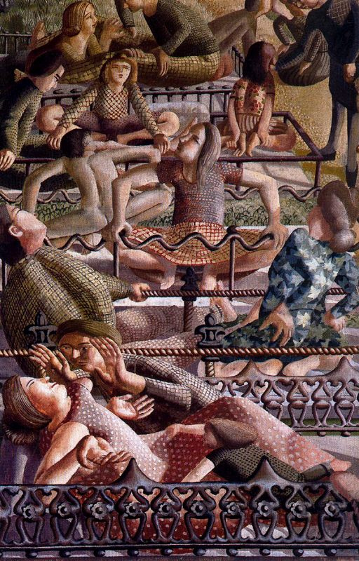 Stanley Spencer. Sociable people