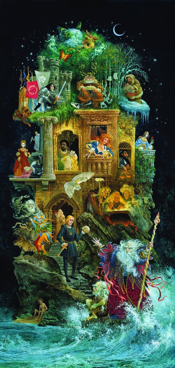 James Christensen. Le fantasme de Shakespeare