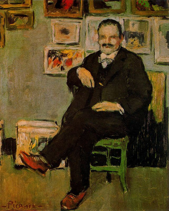 Pablo Picasso. Portrait Of Gustave Koku