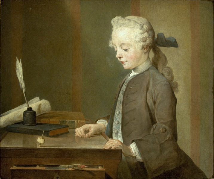 The boy with the top. Portrait of Auguste Gabriel Godefroy II