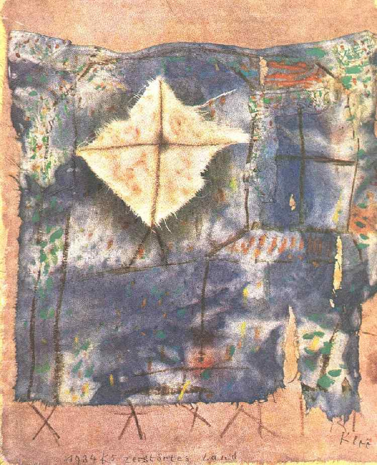 Paul Klee. The tormented earth