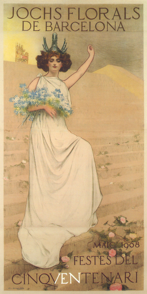 Ramon Casas i Carbó. Flower Games, Barcelona