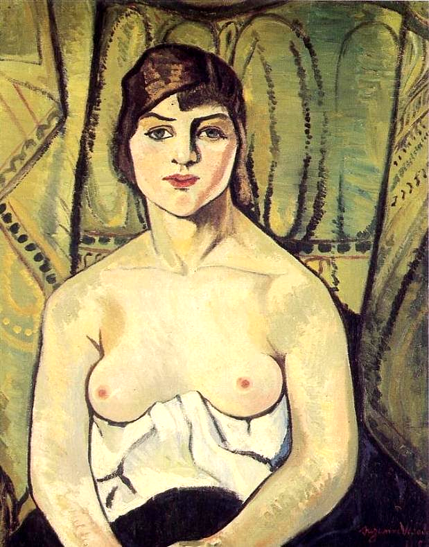 Suzanne Valadon. Portrait of a woman