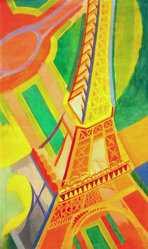 Robert Delaunay. Eiffel Tower